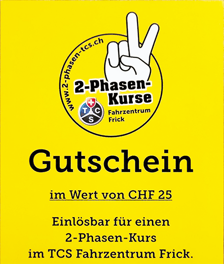 2-Phasen-Kurs (TCS) - Gutschein